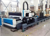 Kecepatan Tinggi CNC Laser Cutting Machine Tube Plate Khusus Dengan Mode Pendingin Air
