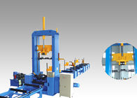 Hidrolik Automatic Centering H Beam Line Produksi Perakitan Mesin 1200-1800mm Ketinggian Web