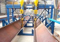 Otomatis H Beam Line Produksi Baja Gantry Welding Machine 10kW Daya Keseluruhan