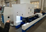 Mesin pemotong tabung logam warna disesuaikan, 1000W 500W Tube CNC Pipe Cutter