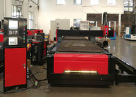 Pelat Logam Tebal Dan Tabung Baja CNC Plasma Cutting Machine Dengan USA Hypertherm