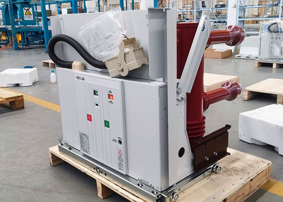Seri VS1-24 Vacuum Circuit Breaker Handcart Tipe Tegangan Tinggi Dalam Ruangan 24KV