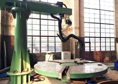 Stasiun Sistem Pemotongan Robotic Otomatis Untuk Steel Dish Berakhir Dengan Api Plasma