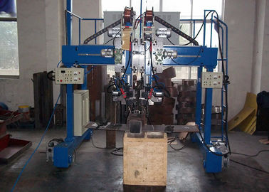 CO2 Welding Custom Made Mesin Gantry Jenis Double Torch Untuk Steel Rectangular Tube