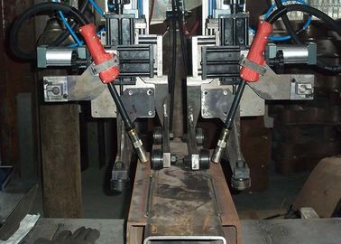 CO2 Welding Custom Made Mesin Gantry Jenis Double Torch Untuk Steel Rectangular Tube