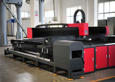 CNC Tabung Laser Logam Cutting Peralatan Lembar Khusus Galvanized Sheet 1000W