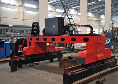 Gantry Type CNC Plasma Gas Cutting Machine dengan 1 Gas Torch 1 Plasma Torch