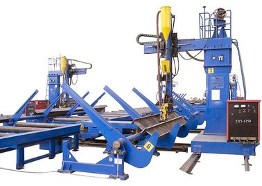 Otomatis Jenis Kantilever SAW Welding Machine, Struktur Baja H Beam Assembly Machine