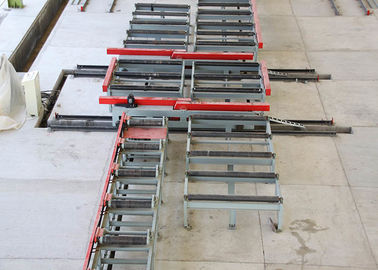 180 Derajat H Beam Line Produksi 4000-15000mm Panjang Dengan Daya Motor 1.5KW