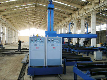 Electro - Slag Box Beam Line Produksi Cantilever Type Nozzle Meleleh 0.55KW Daya Motor