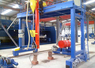 Gantry Type Auto Light Pole Welding Machine Untuk High Mast Main Motor Power 10KW
