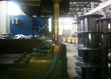 Pneumatic Spot Resistance Welding Machine Untuk Gulungan Kabel Dengan Obor Las Ganda