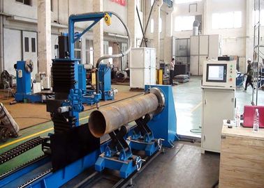 Tabung Garis Interseksi Mesin Plasma CNC / CNC4-800-6 Mesin Pemotong Pipa Plasma