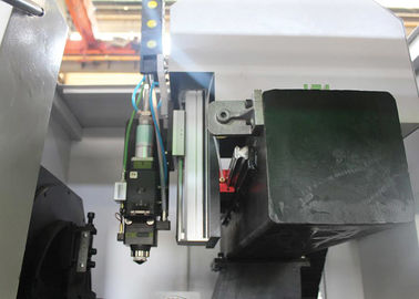 Mesin Pemotong Pipa CNC Otomatis Serat Logam Stainless Steel Laser 380V / 50Hz