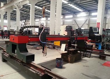 CNC Gantry Type Gas dan Mesin Pemotong Plasma 1 Obor Gas 1 Obor Plasma