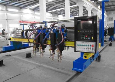 Gantry Otomatis Jenis CNC Plasma Cutting Machine dengan Multi Flame Cutting Obor