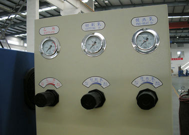 2 Gas Torch Gantry CNC Mesin Pemotong Gas Plasma 1 Plasma Torch Multi Bahasa Operasi