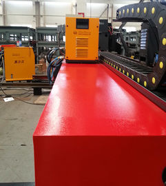 Pelat Baja Logam Gantry CNC Plasma Mesin Pemotong Api dengan Panasonic Motor