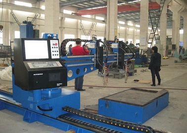 Disesuaikan Gas CNC Plasma Cutting Machine CNC3-2500X6000 Jenis kantilever Ganda Gas Obor