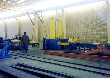 HZL-1800 Hydraulic Automatic Centering H beam Assembly Machine 1800mm Ketinggian Web