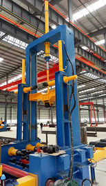 Baja Ringan Tugas Otomatis H Beam Spot Welding Merakit Mesin dengan 350A CO2 Welding Sumber