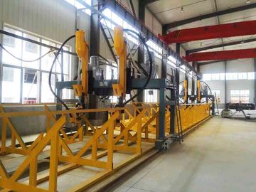 Double Drive Gantry Welding Machine Otomatis Struktur Baja Sistem Kontrol Listrik