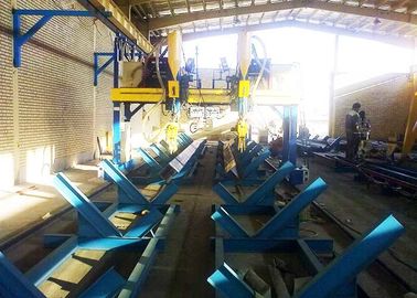 LMH-4000/5000 H Beam Line Produksi Otomatis Gantry Weiding Machine Efisiensi Tinggi