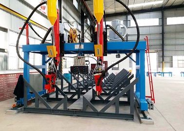 200-800 Mm Web Lebar H Beam Line Produksi LMH-5000 Automatic Customized Rail Distance