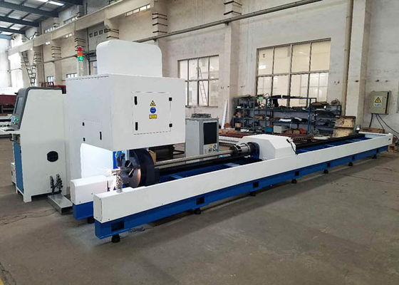 Mesin Pemotong Pipa CNC Efisiensi Tinggi 3000W Dingin Air Besi Galvanis