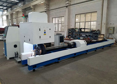Stainless Steel Logam Fiber CNC Pipe Cutting Machine 2000W Otomatis 6mm Tebal