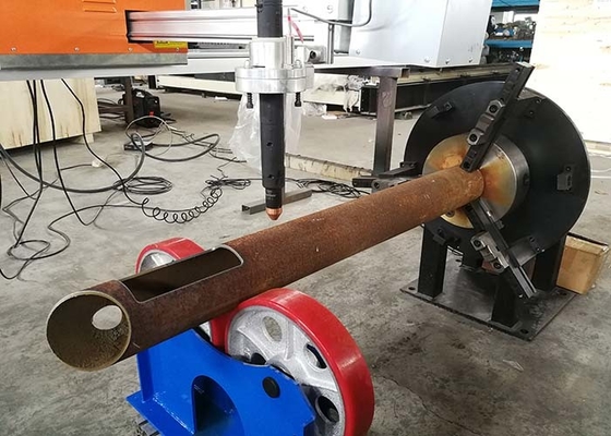 Mesin Las Pole Cahaya CNC untuk Pelat Baja dan Sistem Pemotongan Plasma Pintu Listrik