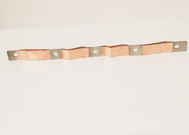 Tinggi Bumi Saat Ini Obligasi Braid Flat Connector Flex Tembaga Bare Atau Plating Berwarna