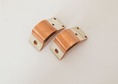 Tinggi Bumi Saat Ini Obligasi Braid Flat Connector Flex Tembaga Bare Atau Plating Berwarna