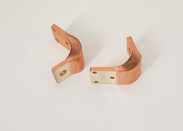 Tinggi Bumi Saat Ini Obligasi Braid Flat Connector Flex Tembaga Bare Atau Plating Berwarna