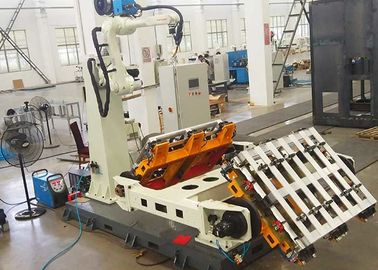Stasiun Sistem Pengelasan Otomatis Robot Untuk Baki Aluminium / Pengelasan Palet Aluminium