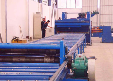 Uncoiling Leveling Coil Cutting Machine Memotong Garis Panjang 5x1250 Untuk Tiang Cahaya