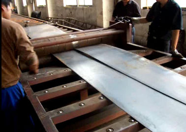 Hidrolik Hot Roll Baja Ringan Slitting Line Mesin Pemotong Trapesium Mulai Dari Lembar Kosong