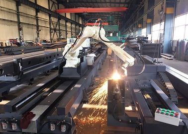 RCS Series Robotics Plasma Cutting Station Untuk Produk Baja Panjang Dengan Hypertherm MAXPRO200