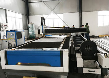 CCC CNC Fiber Laesr Mesin Pemotong 1000W Untuk Pipa Dan Pemotongan Lembar