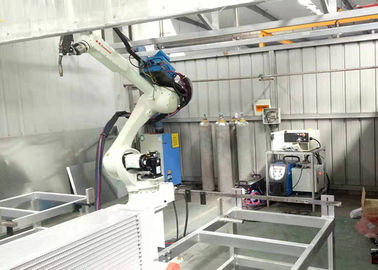 Mesin Las Penukar panas Robotika Penukar panas Fin dan tabung otomatis