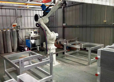 Mesin Las Penukar panas Robotika Penukar panas Fin dan tabung otomatis