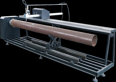 3 Axis CNC Intersecting Mesin Pemotong Pipa Api Plasma Dengan Program Teknis High End