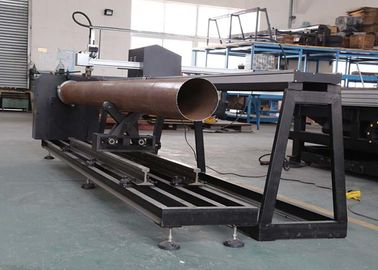 3 Axis CNC Intersecting Mesin Pemotong Pipa Api Plasma Dengan Program Teknis High End