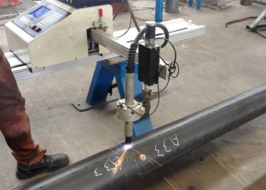 Mesin Pemotong Plasma Logam Portabel CNC Untuk Tabung Bulat Dan Pipa Kotak