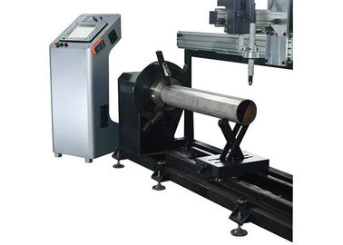 Tube Master 2 Axis CNC Plasma Mesin Pemotong Pipa Baja Ringan dengan Motor Panasonic
